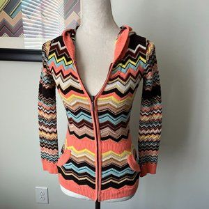 Missoni Zip-up Hoodie Sweater